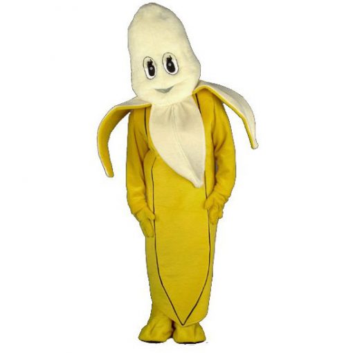 Complete banaan mascotte