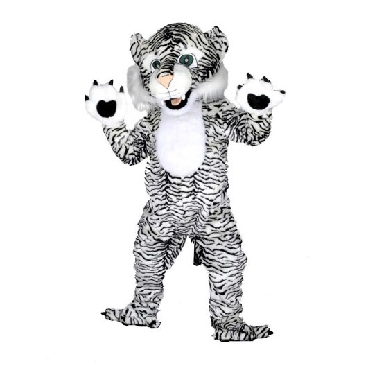 Complete tijger mascotte