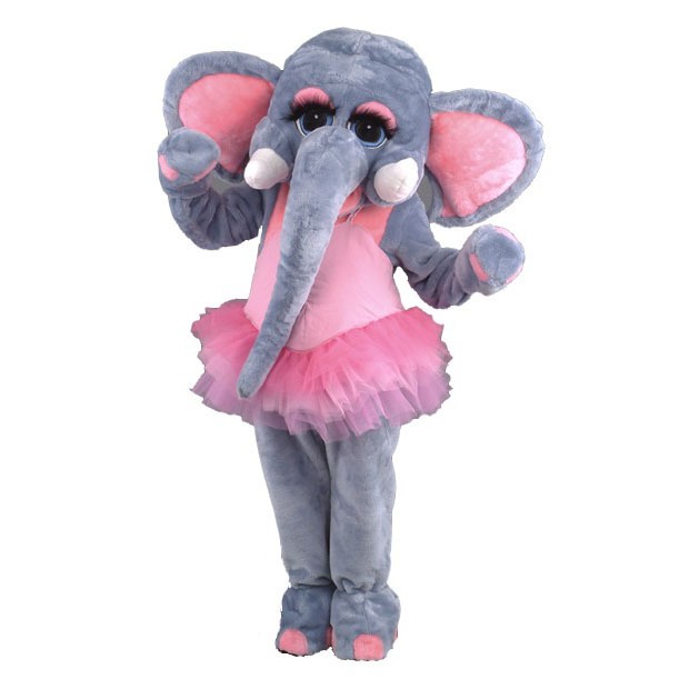 een paar Jaarlijks verband Ballerina olifanten pak | Mascottepakken.com