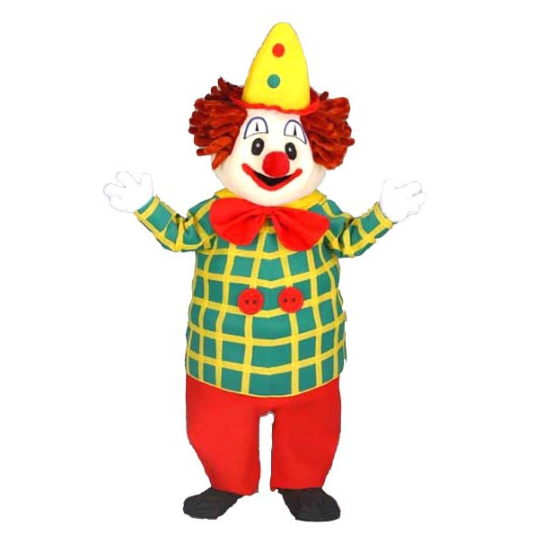 Complete clown mascotte